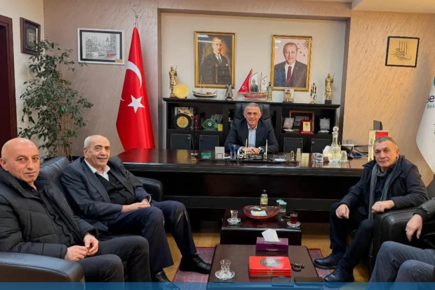 Beykoz Belediyesi Başkan Yardımcısı Sedat Altun’a farklı partilerden meclis üyelerinden nezaket ziyareti