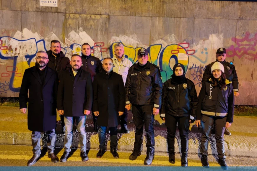 MHP Beykoz İlçe Başkanı Mehmet Gündoğdu: “Yılın Son Gecesinde Görev Başındaki Polisimizin Yanındayız”