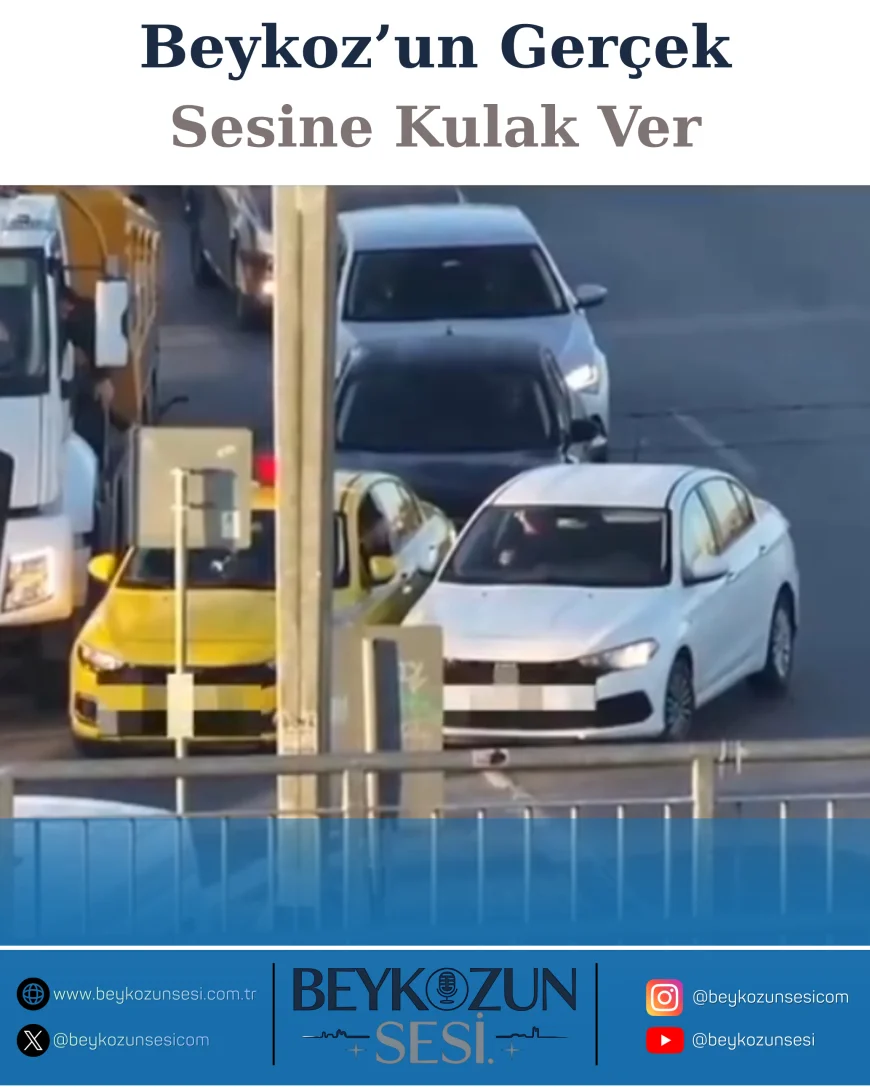 Beykoz’da Drone Destekli Trafik Denetiminde Tartışan Sürücülere Ceza Yağdı