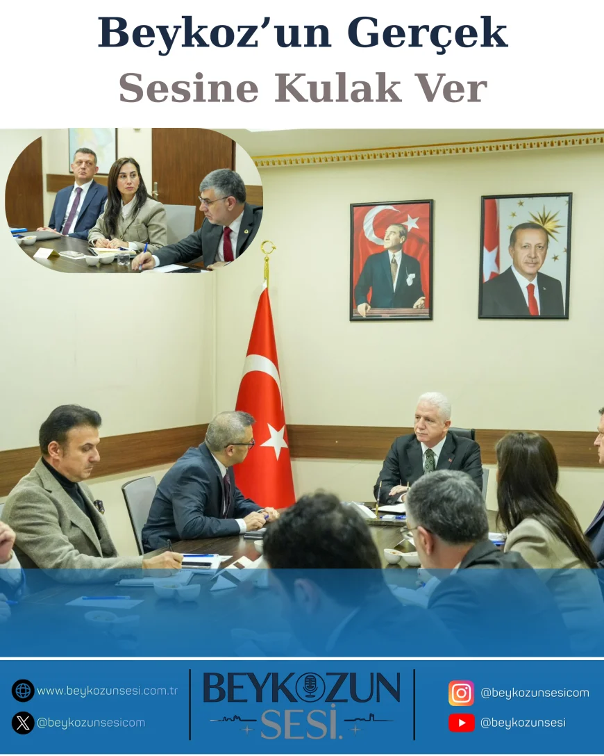 İstanbul Valisi Davut Gül Başkanlığında Göksu Deresi İçin Beykoz’da Kurumlar Yol Haritasını Ele Aldı