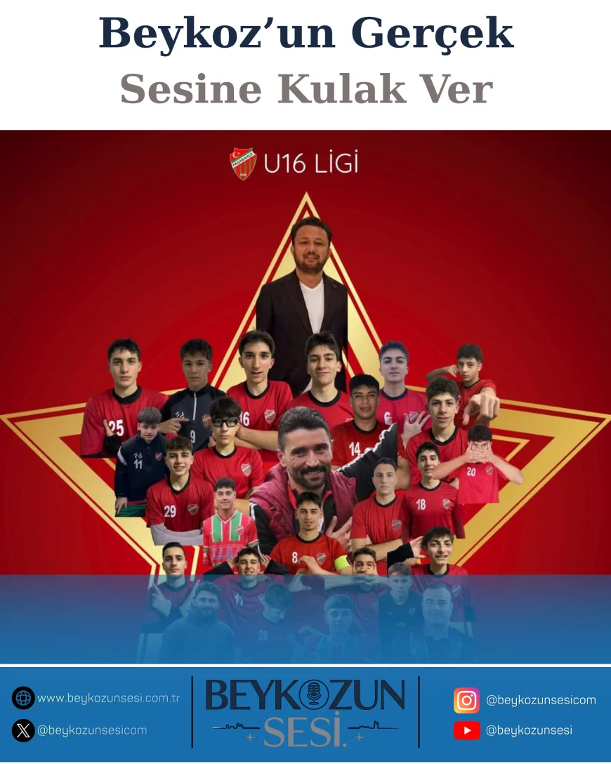 Paşabahçe Spor Kulübü U16 Takımı 37. Grup’ta Şampiyon Oldu Yeşil-Kırmızılılar Zirvede Tamamladı