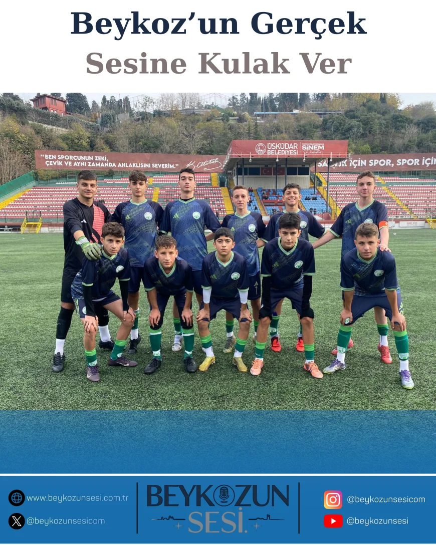 TFF U14 Gelişim Ligi’nde Beylerbeyi Kavacıkspor’u 4-0 Mağlup Etti Sahadan Net Galibiyetle Ayrıldı