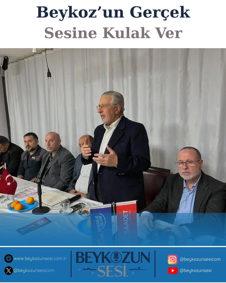 Saadet Partisi Beykoz İlçe Divan Toplantısı Geniş Katılımla Yapıldı, Teşkilat Çalışmaları Masaya Yatırıldı