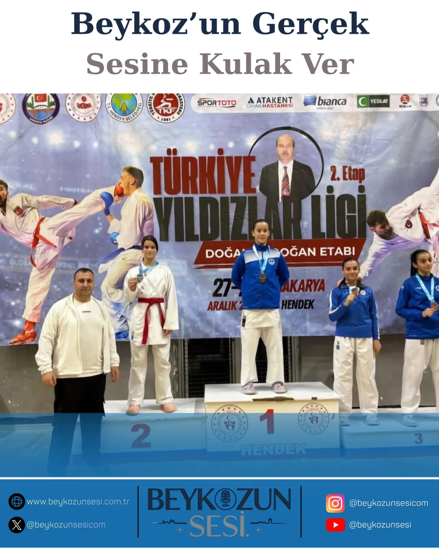 Türkiye Yıldızlar Ligi 2. Etap’ta Beykoz Belediyespor’dan Gururlandıran Dereceler Genç Sporcular Kürsüye Çıktı