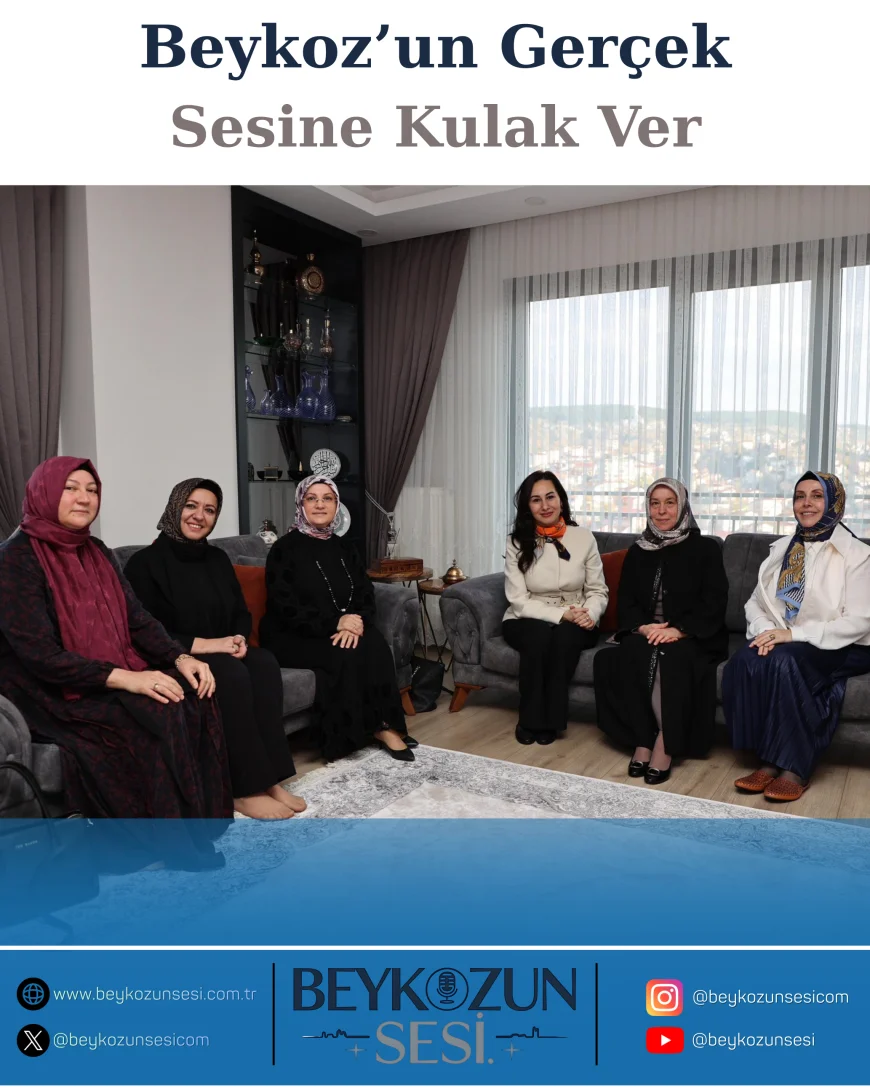 Beykoz Belediye Başkan Vekili Özlem Vural Gürzel’den Merhum Başkan Yücel Çelikbilek’in Eşi Ayşe Çelikbilek’e Vefa Ziyareti