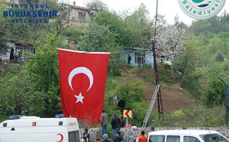Beykoz Soğuksu Mahallesi’nde şehit ailesinin evi imar planında park ve eğitim alanı oldu mahalle tepki gösterdi