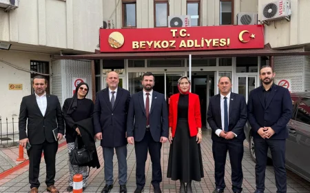 Anahtar Parti Beykoz İlçe Başkanı Onur Kaya’dan Beykoz Cumhuriyet Başsavcısı Harun Bulut’a Ziyaret