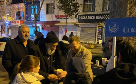 Beykoz Ülkü Ocakları Paşabahçe Camii’nde Miraç Kandilinde Birlik ve Beraberlik Mesajı Verdi