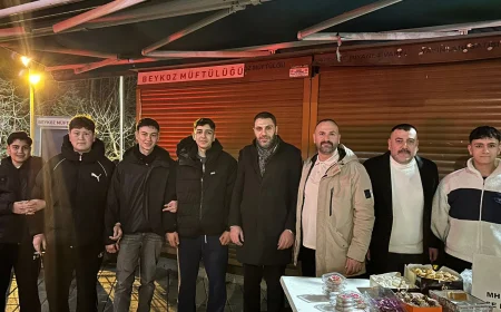 MHP Beykoz İlçe Teşkilatı Miraç Kandilinde İlçe Genelinde Camilerde Birlik ve Beraberlik Mesajı Verdi