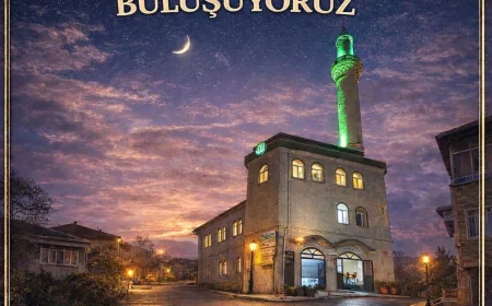 Tepeköy Merkez Camii’nde pazar sabahı seher vakti buluşmasıyla manevi atmosfer yaşanacak