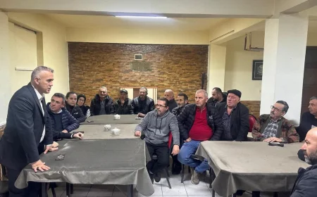 Cumhuriyetköy’de İmar Bilgilendirme Toplantısı Yapıldı Vatandaşlar Süreçler Hakkında Bilgilendirildi