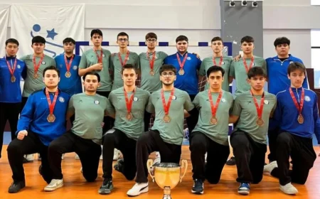 Beykoz Belediyesi Spor Kulübü Yıldız Hentbol Takımı Türkiye Şampiyonası’nda Dördüncü Oldu İlçeye Gurur Yaşattı