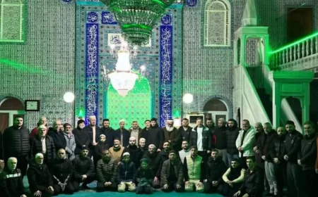 Boğazın Yargıçları Pazar Sabah Namazı Buluşmasında Tepeköy Camii’nde Gençler ve Cemaatle Saf Tuttu