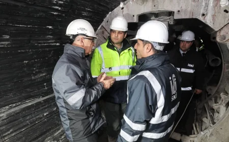 İSKİ Genel Müdür Vekili Vahit Doğan Beykoz’da İnceledi: “Mahmutşevketpaşa Atık Su Tüneli Riva Deresi’ni Koruyacak”