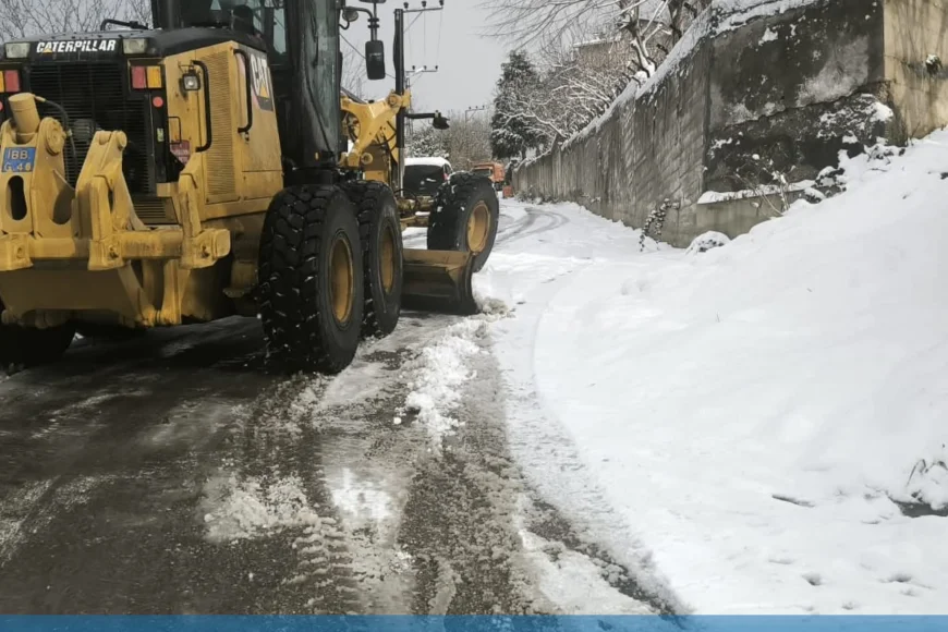 Beykoz’da Yoğun Kar Yağışıyla Mücadelede Belediyelerden Koordineli Çalışma Mesajı