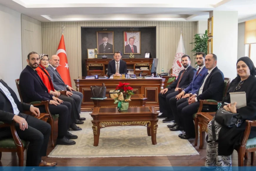 Anahtar Parti Beykoz İlçe Teşkilatı’ndan Kaymakam Dr. Fatih Ürkmezer’e Nezaket Ziyareti