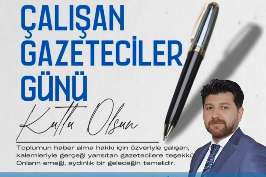 DEVA Partisi Beykoz İlçe Başkanı Şenol Korkmaz: “Kalemiyle kamu vicdanını ayakta tutan gazetecilerimizin 10 Ocak Çalışan Gazeteciler Günü kutlu olsun”