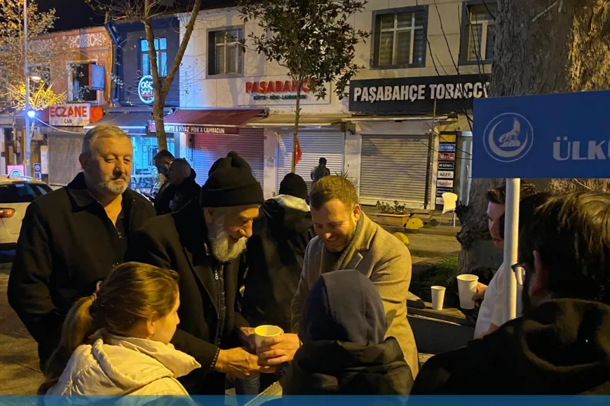 Beykoz Ülkü Ocakları Paşabahçe Camii’nde Miraç Kandilinde Birlik ve Beraberlik Mesajı Verdi