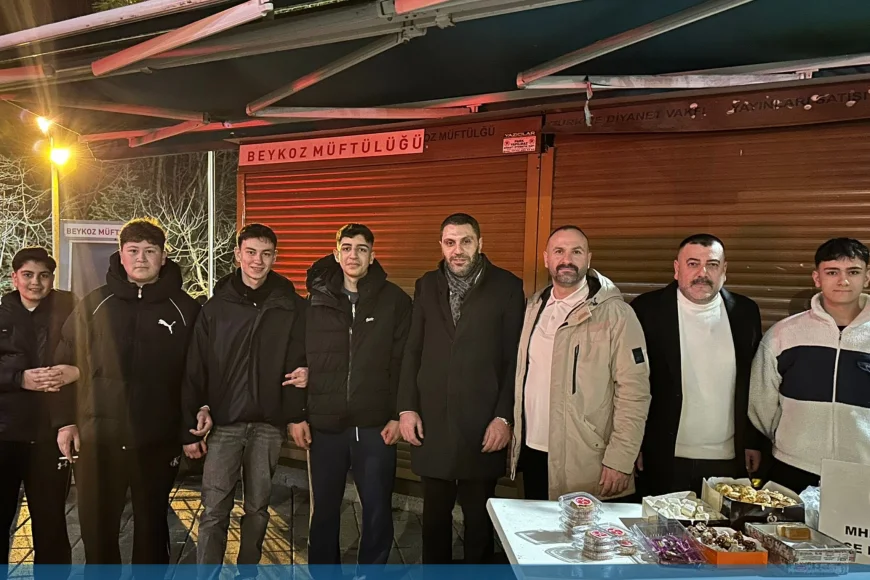 MHP Beykoz İlçe Teşkilatı Miraç Kandilinde İlçe Genelinde Camilerde Birlik ve Beraberlik Mesajı Verdi