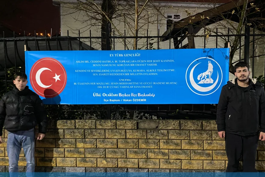Beykoz Ülkü Ocakları Gençlere Uyarıda Bulundu “Bağımlılığa Teslim Olma Geleceğine Sahip Çık”