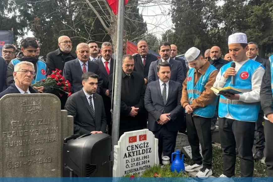 Beykoz Ülkü Ocakları Ülkücü Şehitler Cengiz Akyıldız ve İbrahim Küçük’ü Dualarla Andı
