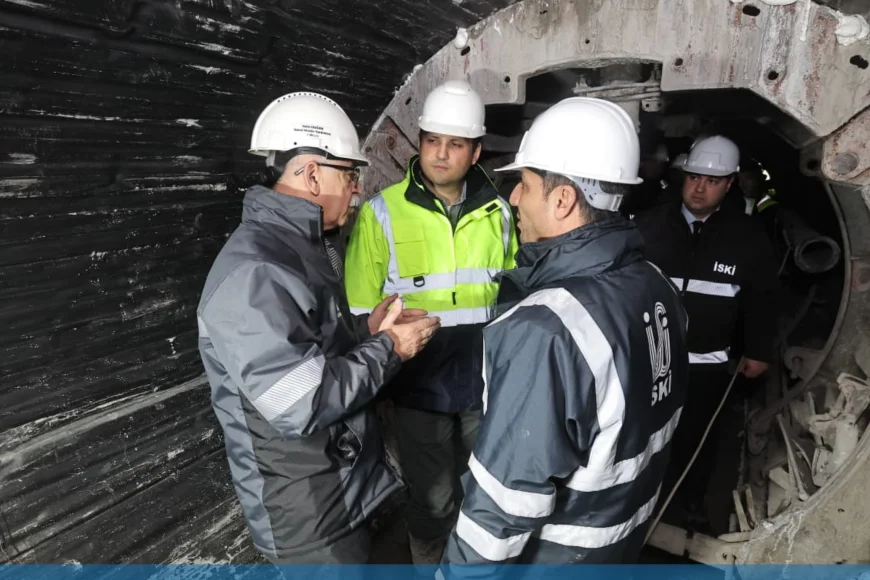 İSKİ Genel Müdür Vekili Vahit Doğan Beykoz’da İnceledi: “Mahmutşevketpaşa Atık Su Tüneli Riva Deresi’ni Koruyacak”