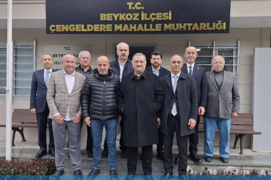 DEVA Partisi Genel Başkan Yardımcısı Hasan Karal Beykoz’da: Taziye Ziyareti ve Çengeldere’de Mahalle İstişaresi