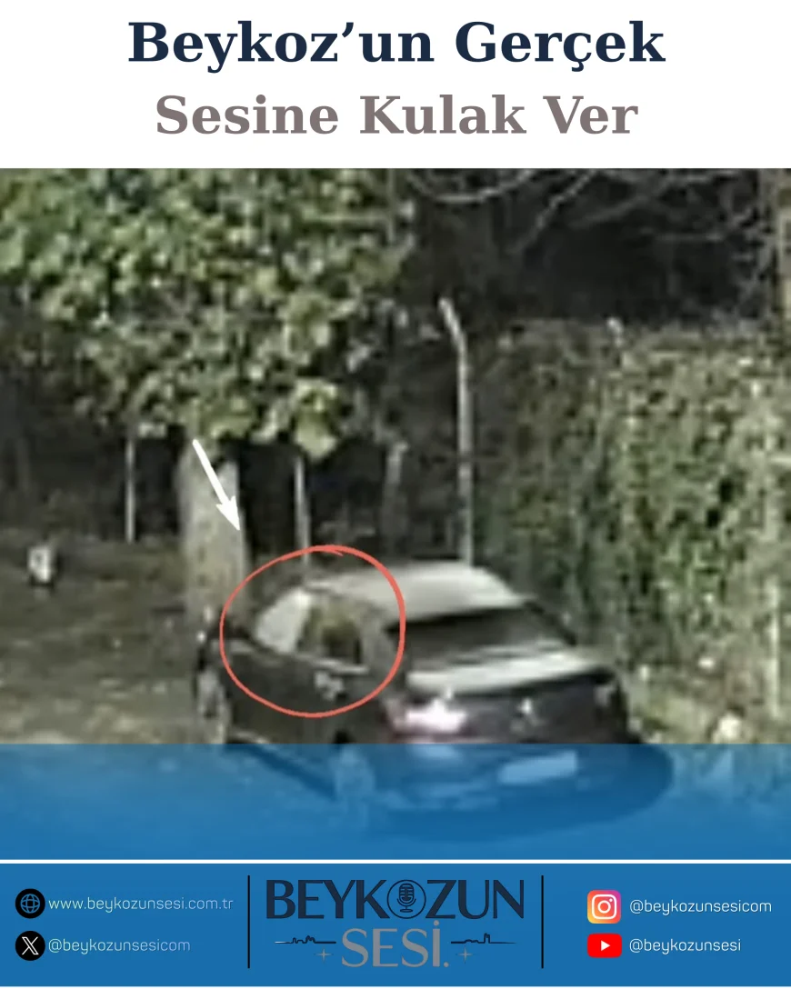Beykoz Soğuksu Mahallesi’nde Maganda Kurşunları Park Halindeki Aracı Hedef Aldı Mahallede Korku Yaşandı