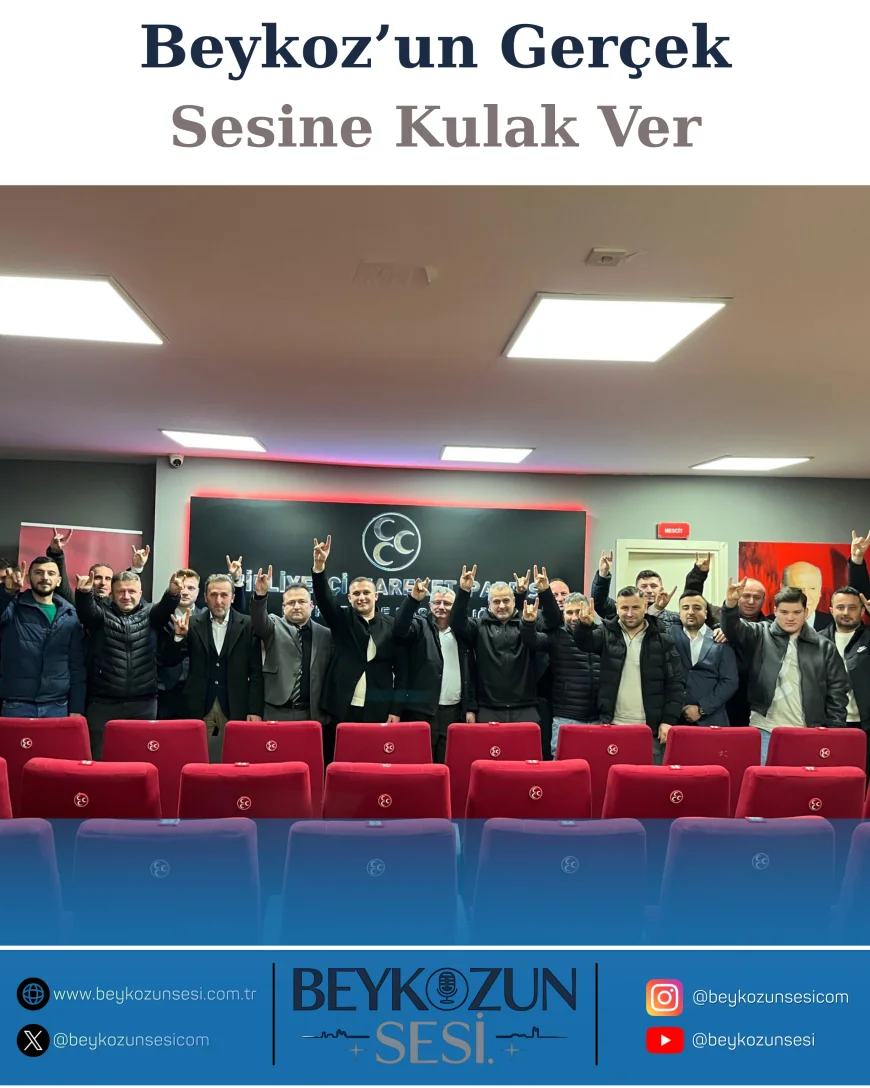 MHP Beykoz’da Geniş Katılımlı Buluşma: İlçe Başkanı Emre Çömlekçi “Gayret Gayeye Tabidir”