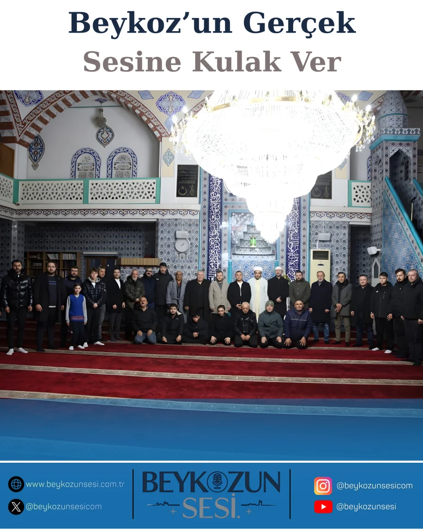 Seherin Bereketinde Saflarda Buluşma: Taşocakları Camii’nde Birlik, Dua ve Gönül Sofrası