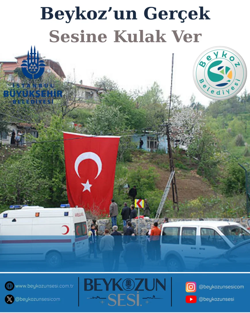 Beykoz Soğuksu Mahallesi’nde şehit ailesinin evi imar planında park ve eğitim alanı oldu mahalle tepki gösterdi