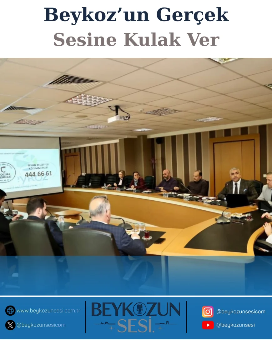Beykoz Belediyesi Kışa Hazır: Saha Hizmetleri Başkanlığında Kış Çalışma Planları Ele Alındı