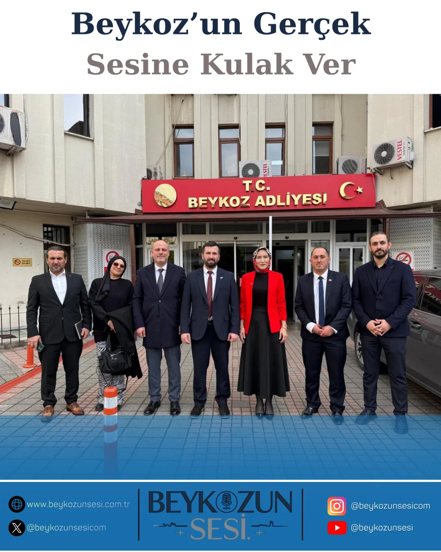 Anahtar Parti Beykoz İlçe Başkanı Onur Kaya’dan Beykoz Cumhuriyet Başsavcısı Harun Bulut’a Ziyaret