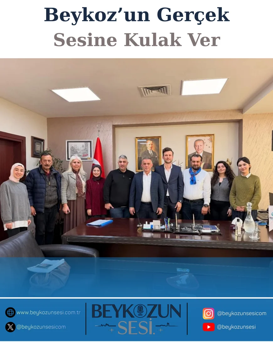 Yeşilay Beykoz Şubesi’nden Beykoz Belediyesi’ne ziyaret: Bağımlılıkla mücadelede ortak akıl vurgusu öne çıktı