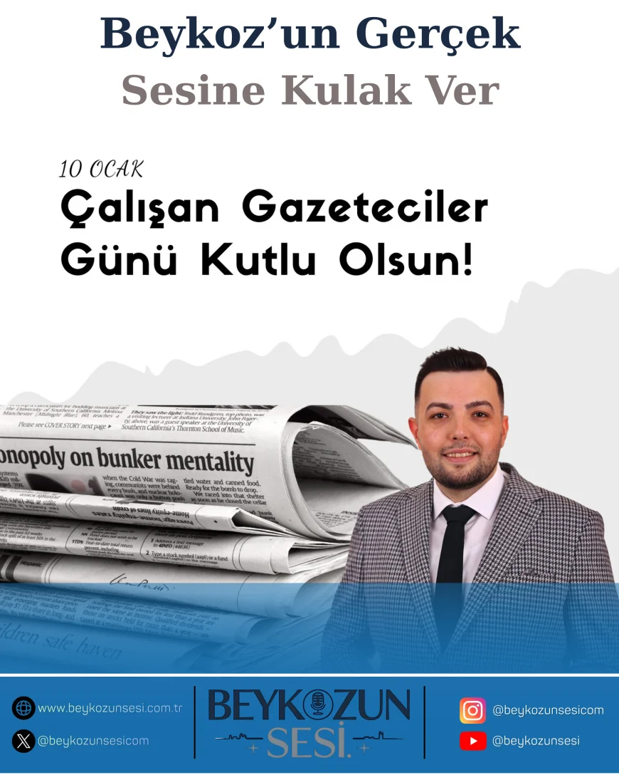 Yeniden Refah Partisi Beykoz İlçe Başkanı Mustafa Çiçek: “Basın Toplumun Sesi, Vicdanı ve Hafızasıdır”