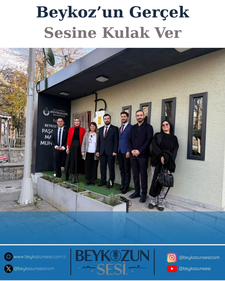 Anahtar Parti Beykoz İlçe Başkanı Onur Kaya: “Paşabahçe’nin Sorunlarını Ortak Akılla Ele Aldık”