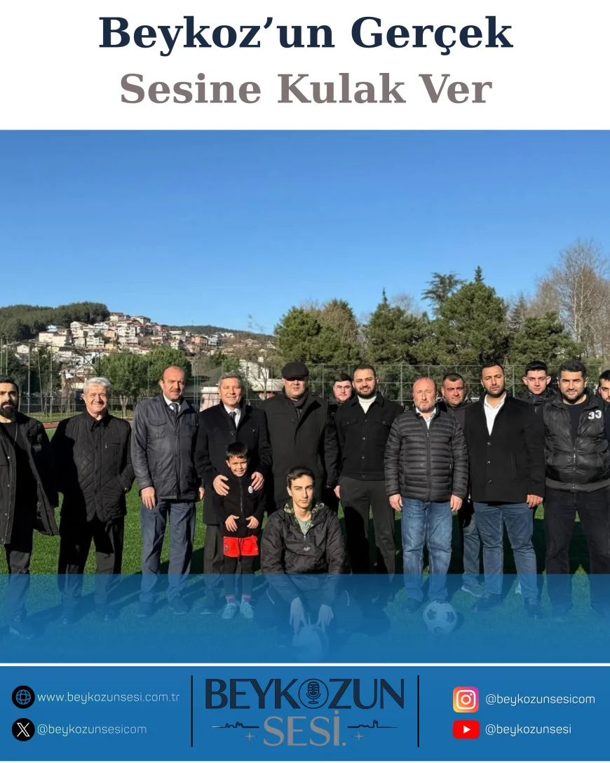 AK Parti Beykoz İlçe Yönetimi Ortaçeşme Spor Kulübü’nü Ziyaret Etti: “Gençler İçin Spor Yatırımı Geleceğe Yatırımdır”