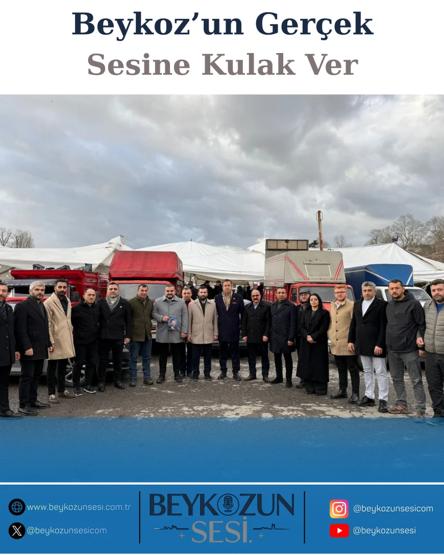 Anahtar Parti Beykoz İlçe Başkanı Onur Kaya Yalıköy Pazarında: “Beykoz’u Sokakta Dinliyoruz”