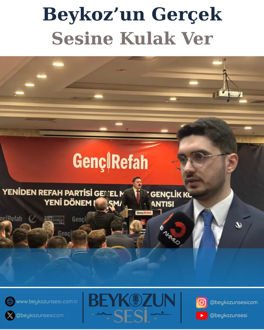 Yeniden Refah Partisi Gençlik Kolları Genel Başkan Yardımcısı Ömer Faruk Ak: “Gençliğin Haritasını Çıkarıyor, Çözümü İktidarda Uygulayacağız”
