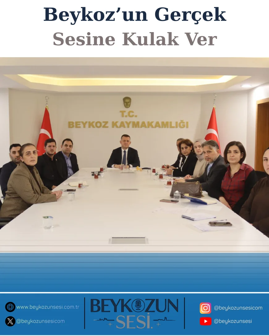 Beykoz’da “Bizim Mahalle, Güçlü Toplum Projesi” Masaya Yatırıldı Mahalle Bazlı Yol Haritası Belirlendi