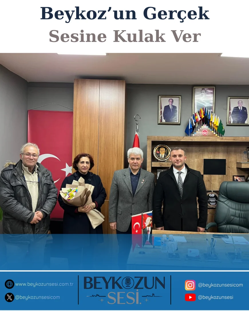 Vatan Partisi Beykoz İlçe Başkanı Hasan Ekiz’den MHP Beykoz İlçe Başkanlığı’na Nezaket Ziyareti