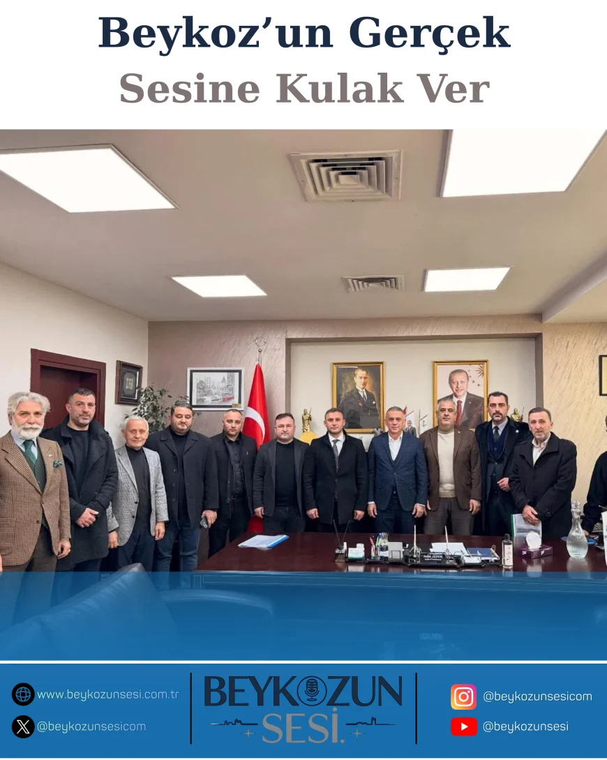MHP Beykoz İlçe Teşkilatı Beykoz Belediyesi Başkan Yardımcılarını Ziyaret Ederek İlçenin Sosyal ve Sportif Çalışmalarını Değerlendirdi