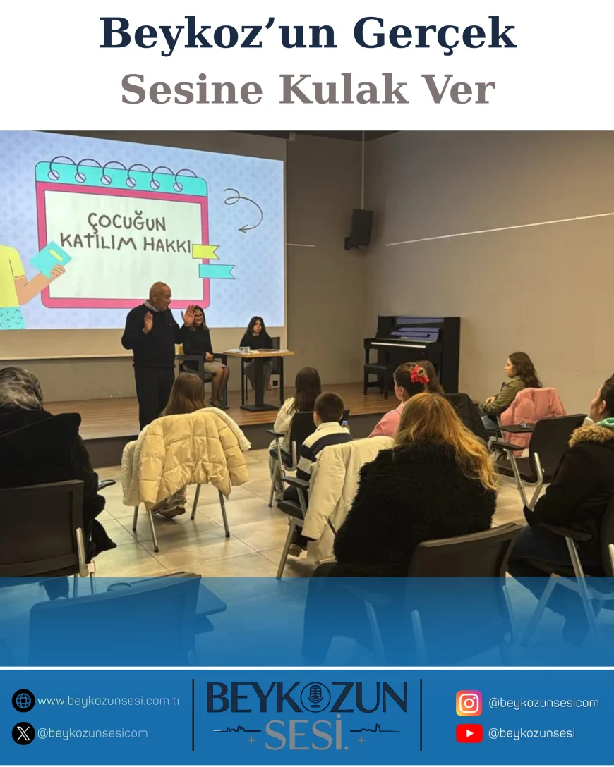 Beykoz Çocuk Meclisi İle Geleceğe Katılımcı Adım Söz Çocuklara Bırakıldı
