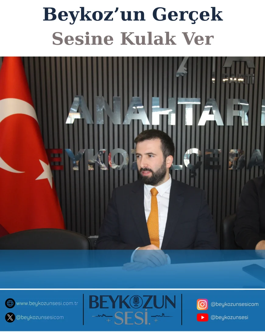 Anahtar Parti Beykoz İlçe Başkanı Onur Kaya: “İzahı Olmayanın Mizahı Olur, Kuralların Kral Olduğu Bir Siyaset İçin Yola Çıktık”