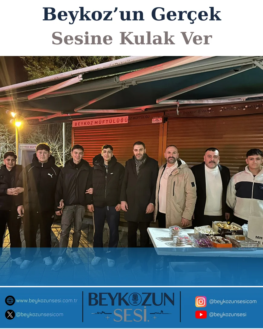 MHP Beykoz İlçe Teşkilatı Miraç Kandilinde İlçe Genelinde Camilerde Birlik ve Beraberlik Mesajı Verdi