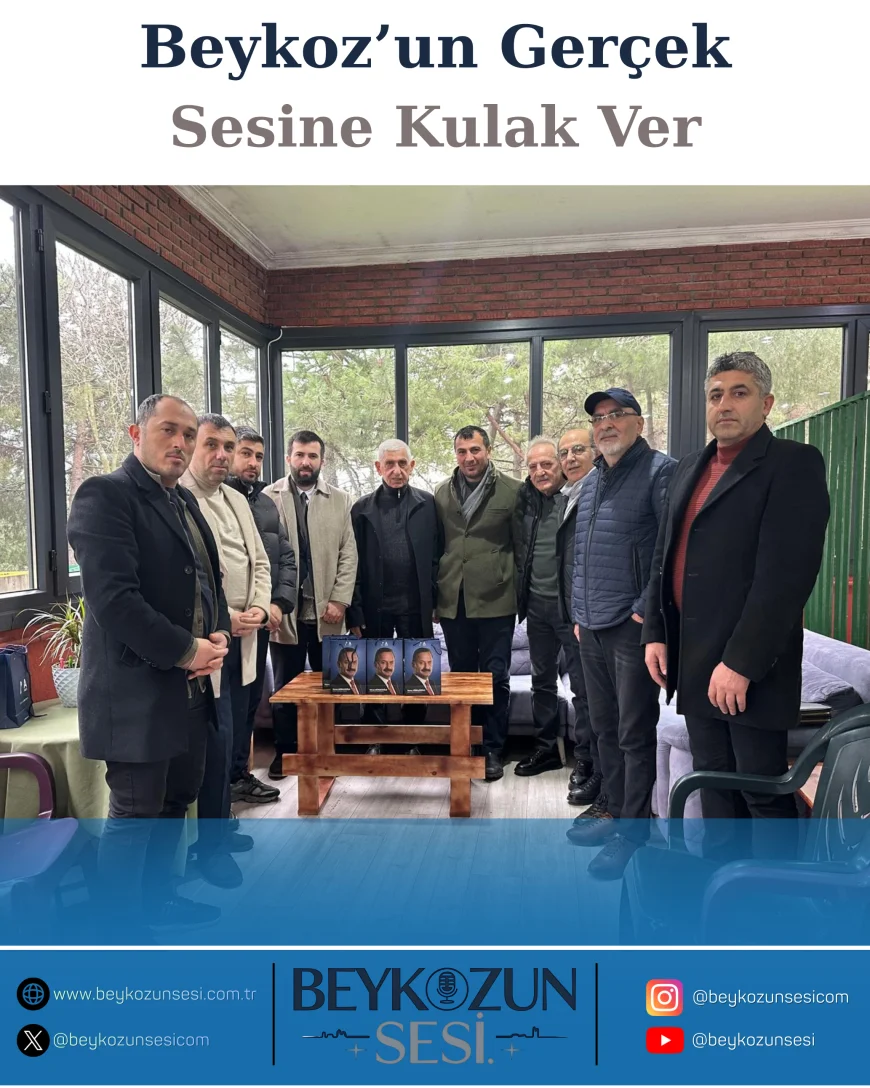 Anahtar Parti Beykoz İlçe Teşkilatı’ndan Doğu Karadenizliler Derneği’ne ziyaret: Beykoz ve ülke gündemi ele alındı