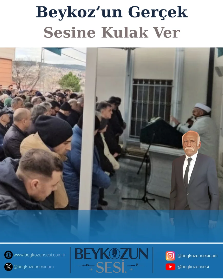 Beykoz’un Arabesk Sesi Fikret Yemen Soğuksu Kazım Karabekir Camii’nden Son Yolculuğuna Uğurlandı Sevenleri ve Müzik Camiası Cenazede Bir Araya Geldi