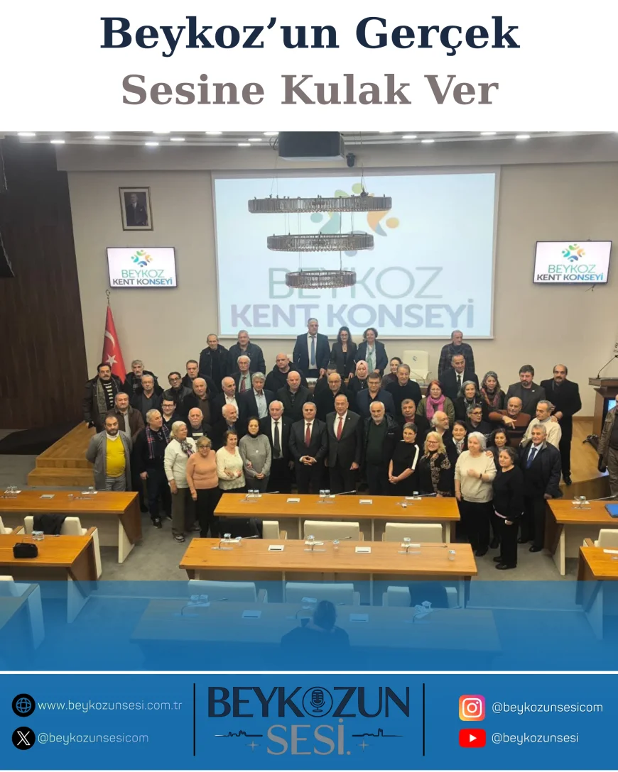 Beykoz Kent Konseyi’nde Yerel Demokrasi Hamlesi: İlçede İlk Kez Emekliler Meclisi Kuruldu