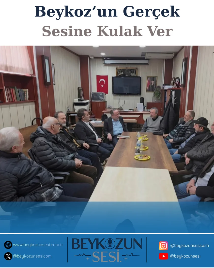 Saadet Partisi Beykoz İlçe Başkanı Hakan Gökcan’dan Gümüşsuyu Vakfı’na Nezaket Ziyareti