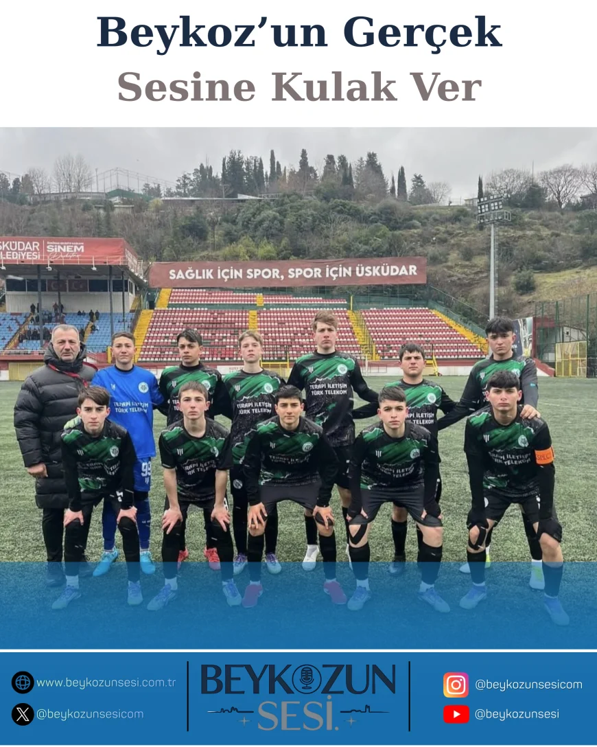 Gümüşsuyu Futbol Okulu U15 Takımı deplasmanda 7-0 kazanarak ligde gövde gösterisi yaptı